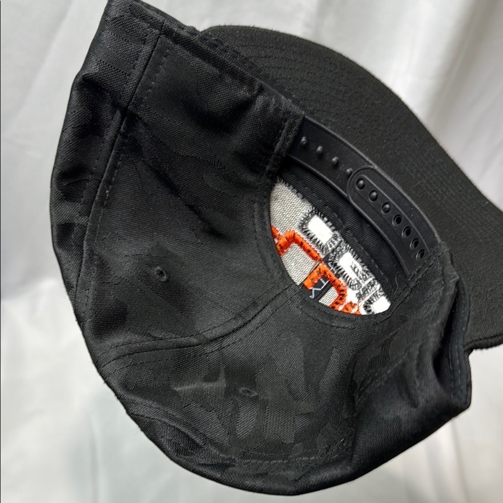 Fluid Logic Black Camo Racing Cap with Orange & Silver Logo, NEW! - Picture 14 of 16